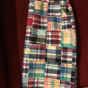 Brooks Brothers Madras Skirt- Size 6